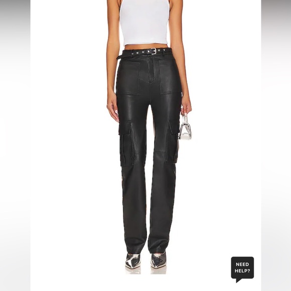 BRAND NEW WITH TAGS LEATHER PANTS - Picture 1 of 3